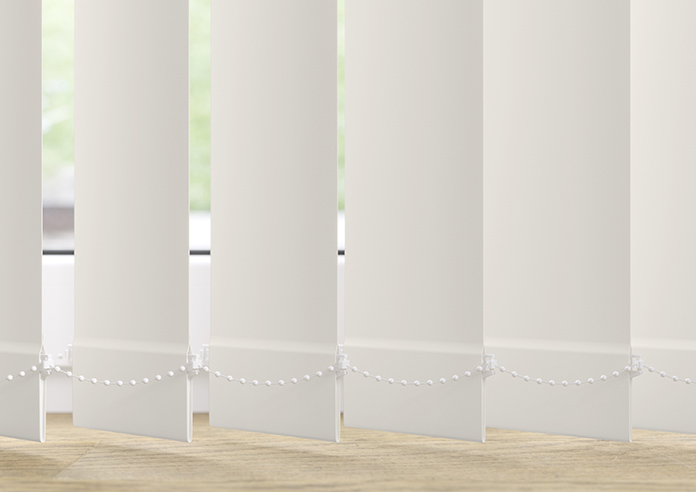 Trinity (Blackout), Soft Grey - Vertical Blind Slats - Image 3